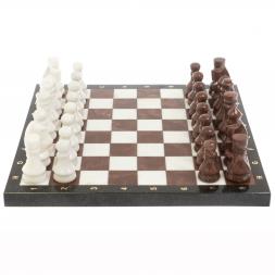 Шахматы &amp;quot; Традиционные&amp;quot; доска 40х40 см мрамор, лемезит