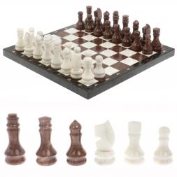 Шахматы &amp;quot; Традиционные&amp;quot; доска 40х40 см мрамор, лемезит