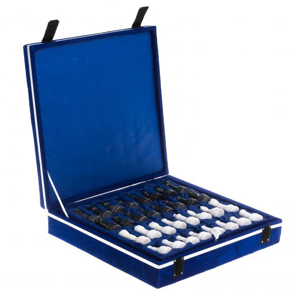 Шахматы настольные &amp;quot;Классические&amp;quot; доска 31х31 см мрамор 123534