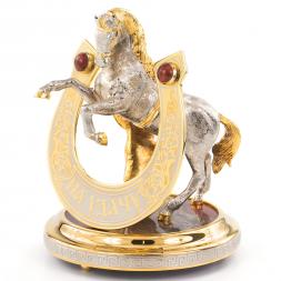 Сувенир из яшмы &amp;quot;Подкова на удачу&amp;quot;