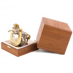 Сувенир из яшмы &amp;quot;Подкова на удачу&amp;quot;