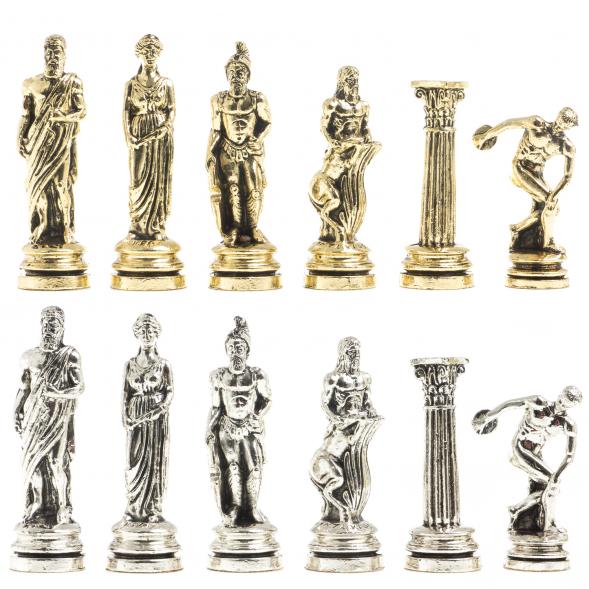 Шахматы &amp;quot;Олимпийские игры&amp;quot; доска 44х44 см креноид фигуры металлические 122601