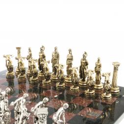 Шахматы &amp;quot;Олимпийские игры&amp;quot; доска 44х44 см креноид фигуры металлические