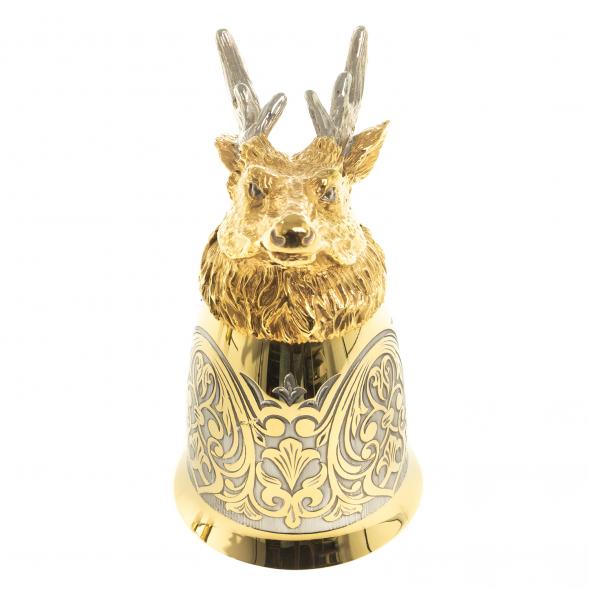 Стопка перевертыш &amp;quot;Олень&amp;quot; 70 мл Златоуст 123629