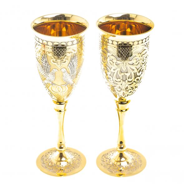 Набор бокалов &amp;quot;Свадебный&amp;quot; Златоуст 123795