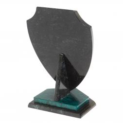 Сувенир &amp;quot;Щит с гербом России&amp;quot; камень змеевик 11х7х16 см