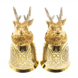 Стопки перевертыши "Олень" 70 мл 2 шт Златоуст