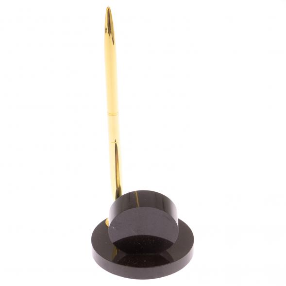 Часы настольные с ручкой камень родонит 125671