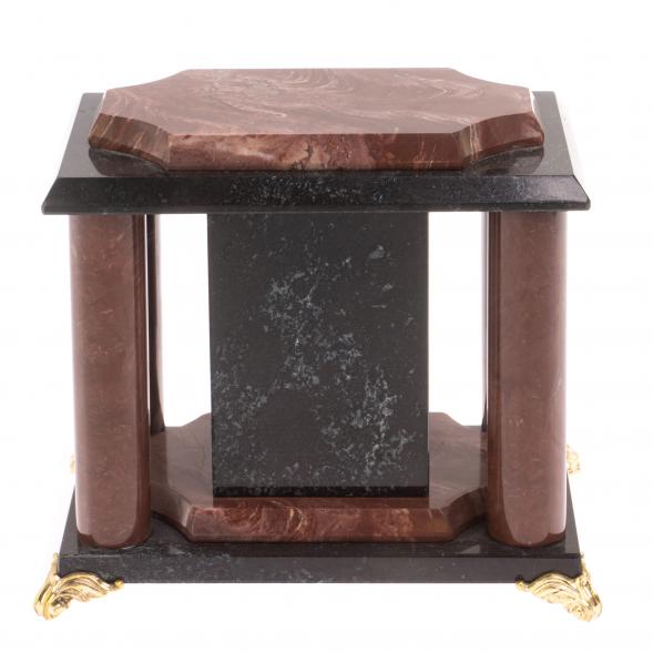 Часы из лемезита 17х12х17 см 126500