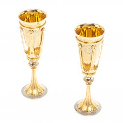 Набор фужеров "Царские" Златоуст