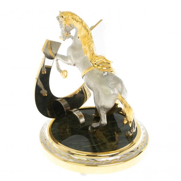 Сувенир &amp;quot;Подкова на удачу&amp;quot; нефрит Златоуст 129939