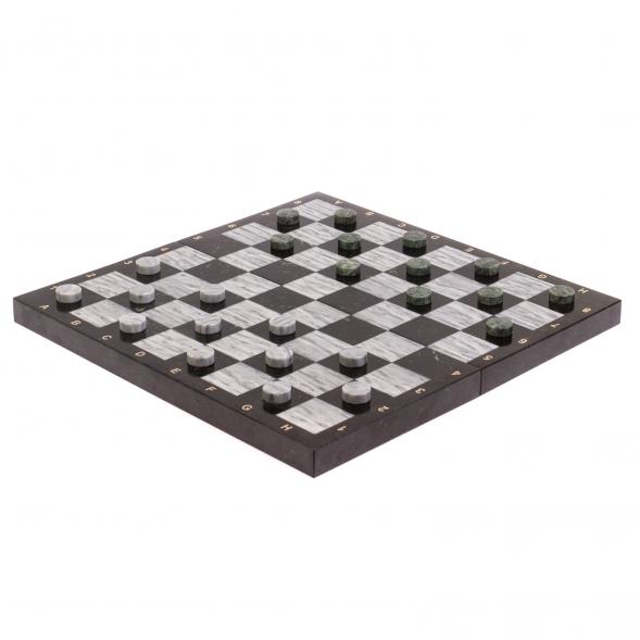 Шахматный набор 3 в 1 &amp;quot;Ящерица&amp;quot; мрамор, гранит с гравировкой 126803