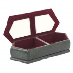 Шкатулка "Зимний и летний пейзажи" 29,5х12х8 см