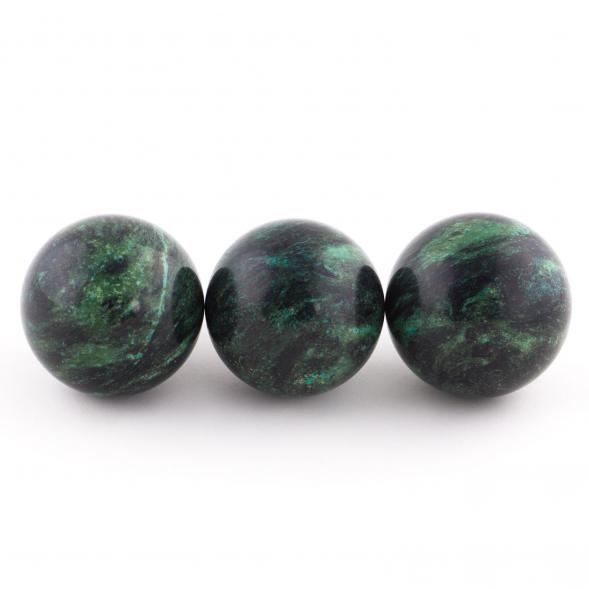 Шар из темно-зеленого змеевика 5,5 см 120973