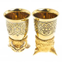 Стопки перевертыши &amp;quot;Рысь&amp;quot; 70 мл 2 шт Златоуст