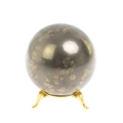 Шар из камня пирит диаметром 7,8 см