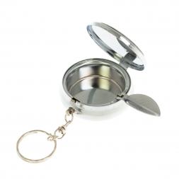 Пепельница карманная камень кианит 5х5,5х2 см